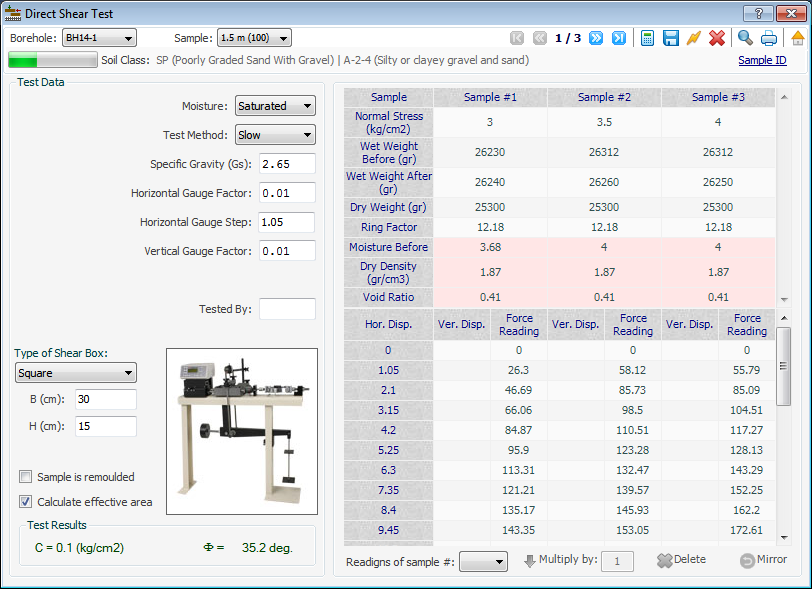 Direct Shear Test